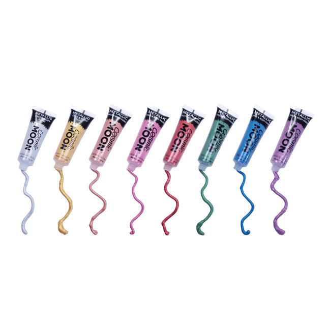 Cosmic Moon Metallic Face Paint Violetti 12ml