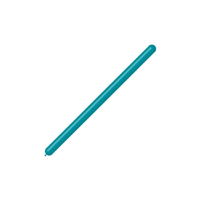 Turkoosi mallinnus ilmapallot 5cm 150cm 50kpl