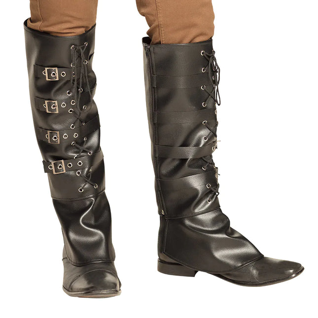 Mustat säärisuojat Miehet 2kpl