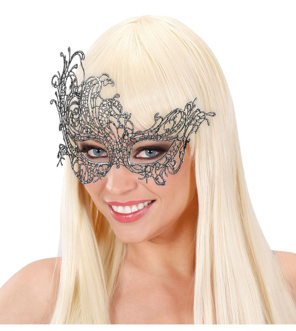 Hopea silmä naamio pitsi