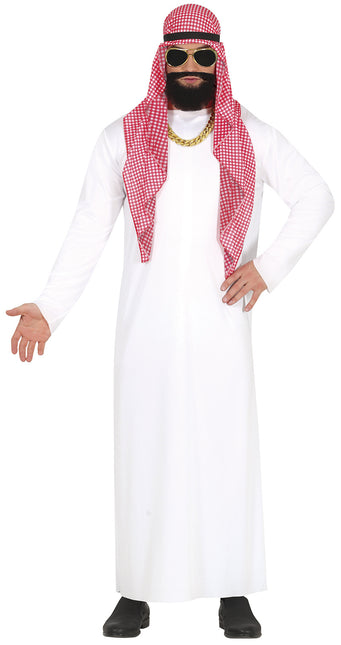 Sheikki puku valkoiset miehet