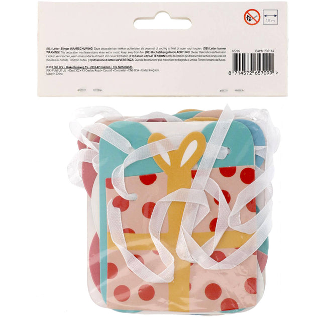 Kirjebanneri Tervetuloa Saint & Pete 1.5m