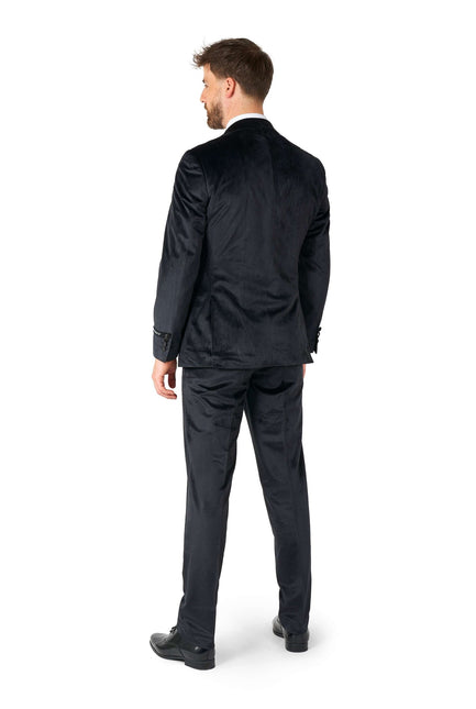 Musta sametti smokki Miesten OppoSuitit