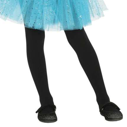 Sukkahousut Musta tyttö raidallinen