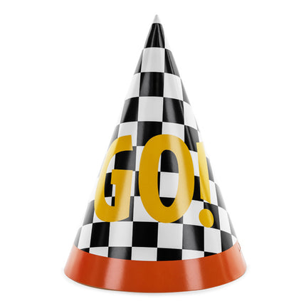 Race Party Hatut 16cm 6kpl