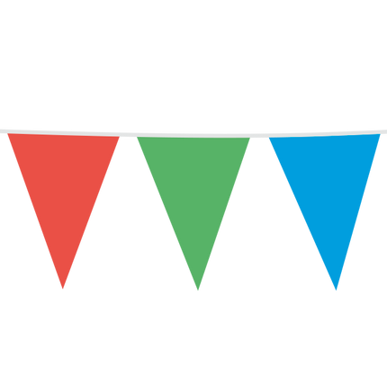 Värillinen koristekranssi Xl 10m