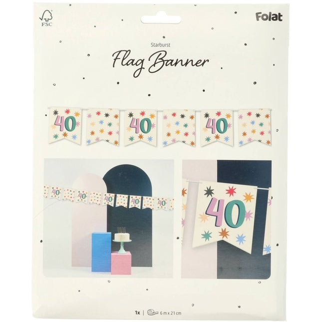 40 vuotta Garland 6m