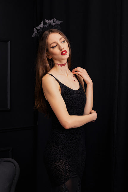 Halloween hiusnauha lepakot 22cm