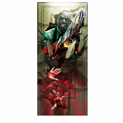 Halloween ovi juliste moottorisaha 1.8m