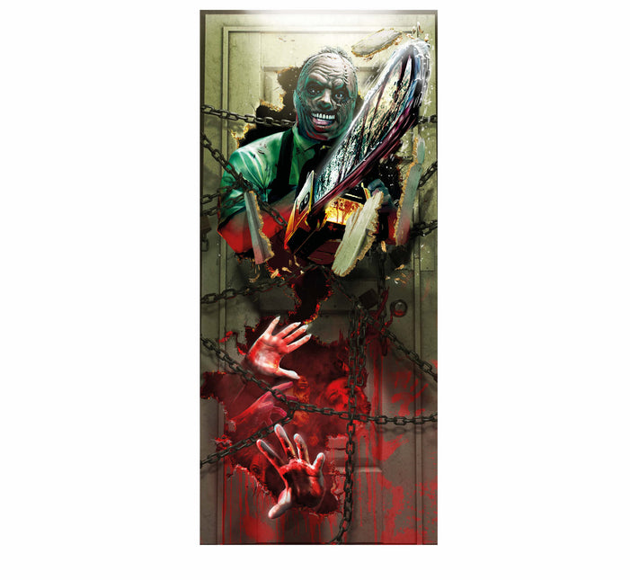 Halloween ovi juliste moottorisaha 1.8m