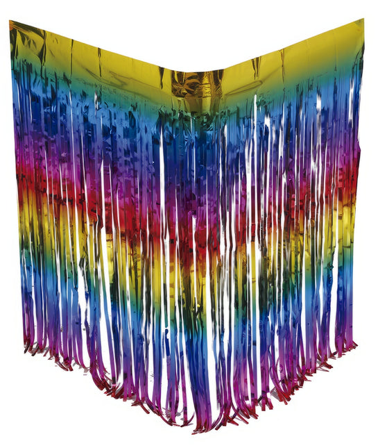 Värillinen oviverho Metallic 2m