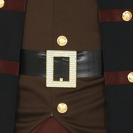 Merirosvopuku ruskea miehet