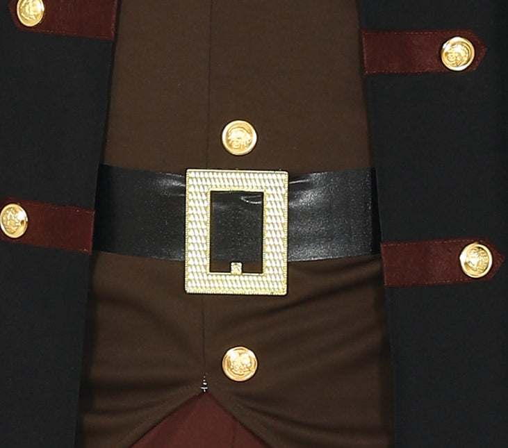 Merirosvopuku ruskea miehet