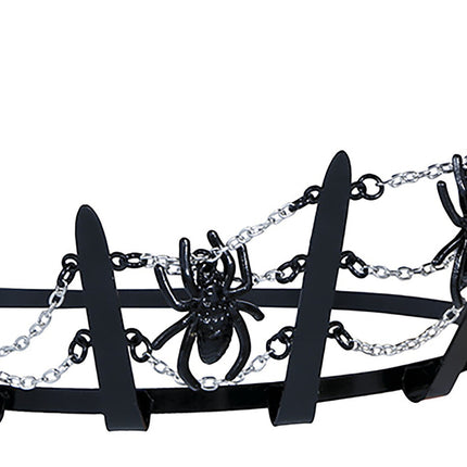 Halloween hiusnauha hämähäkit