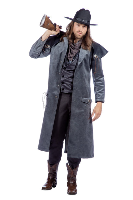 Cowboy takki Harmaa Miesten Western