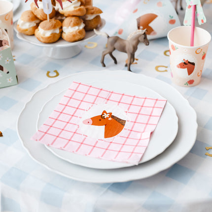 Kultainen konfetti hevosenkengät