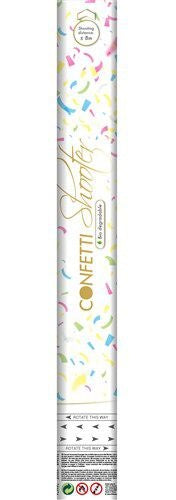 Bio konfettitykki värillinen 40cm