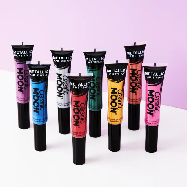 Cosmic Moon Metallic Hair Streaks Punainen 15ml