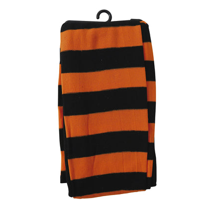 Oranssi leggingit raidallinen