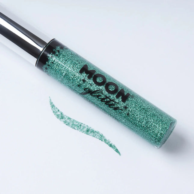 Moon Glitter Holografinen glitteri silmänrajauskynä vihreä 10ml