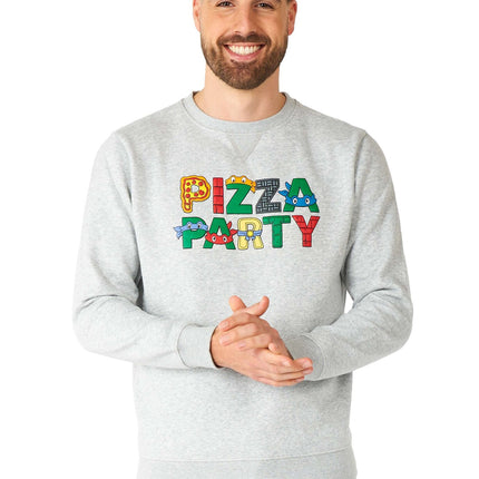Teenage Mutant Hero Turtle Pizza Party pusero Miesten OppoSuitit