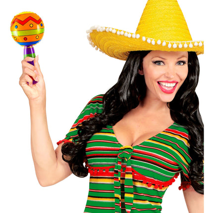 Värilliset puhallettavat Samba-pallot 20cm