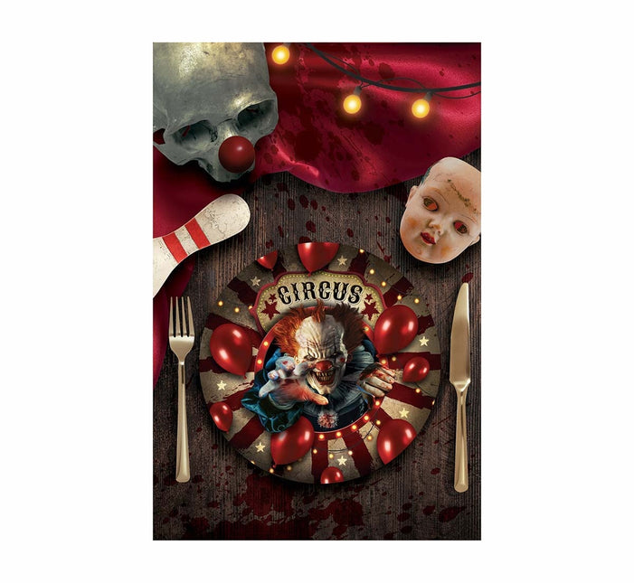 Halloween lautaset Pelle 23cm 6kpl