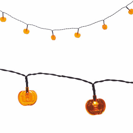 Halloween Light Garland LED kurpitsat 1.55m
