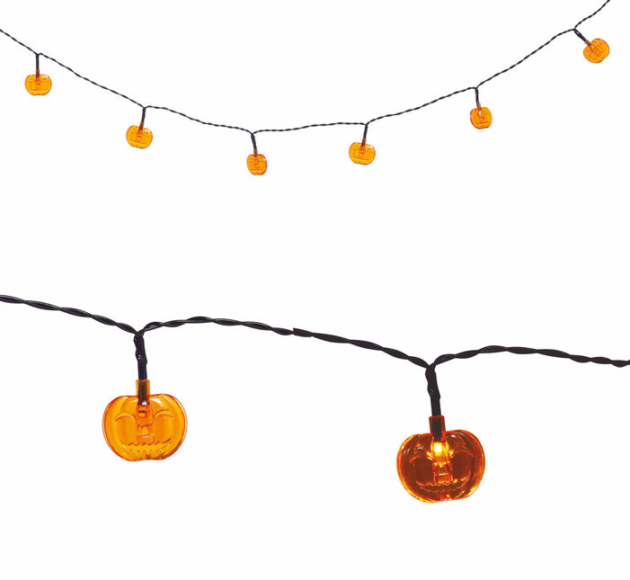 Halloween Light Garland LED kurpitsat 1.55m