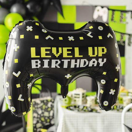 Gaming Party Helium ilmapallo tyhjä 60cm