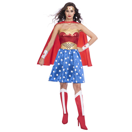 Aikuisten puku Wonder Woman Classic XXL