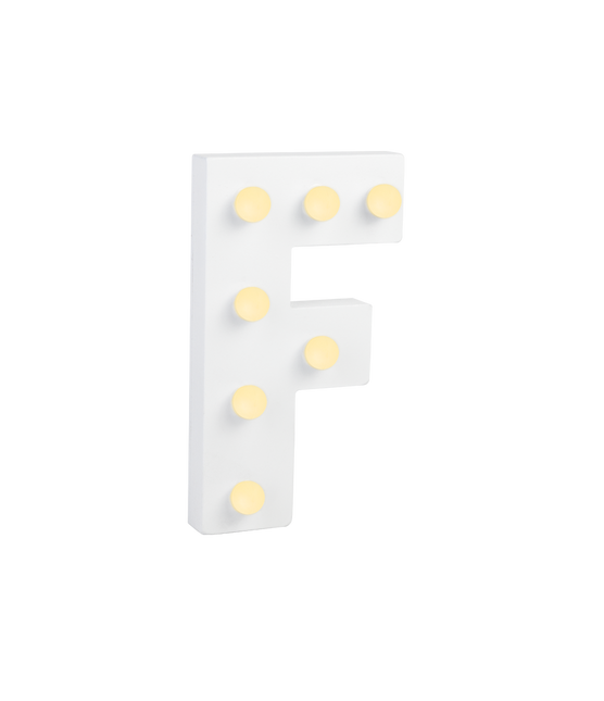 F Light Letter 16.5cm