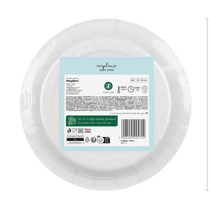 Avaruuslautaset 18cm 6kpl