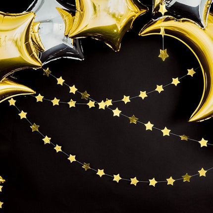 Tähtikranssi kultainen 3.6m