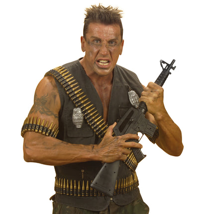 Väärennetty luodinvyö 60 luotia