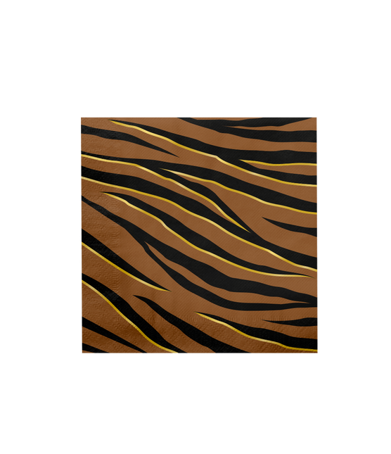 Tiikeri lautasliinat 33cm 16kpl