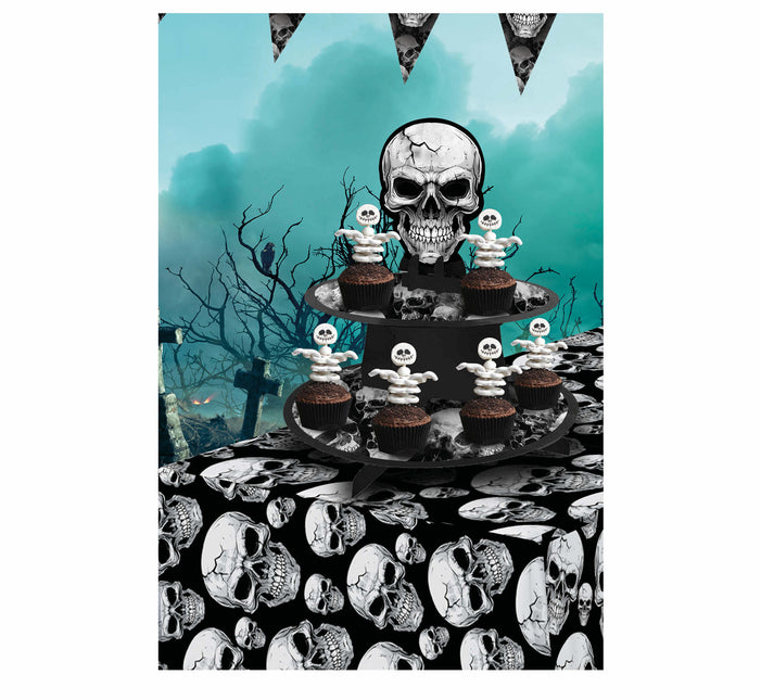 Halloween pöydän koriste luuranko 36cm