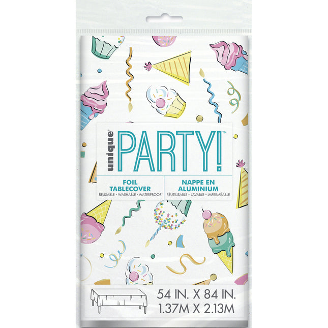 Jäätelö pöytäliina 2.13m