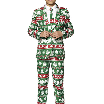 Vihreä puku Joulun lapsi