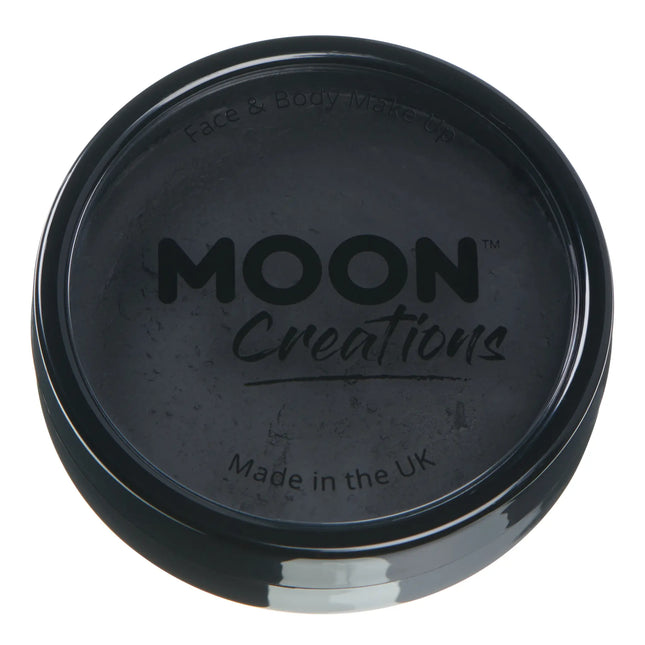 Moon Creations Pro Face Paint Kakkupurkit Musta 36g