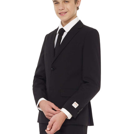 Musta puku poika teini OppoSuits