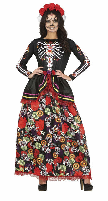 Dia De Los Muertos mekko naiset