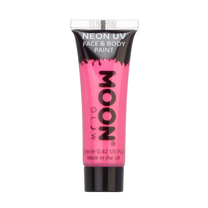 Moon Glow Intense Neon UV kasvoväri Intense Pink 12ml