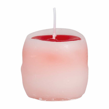 Halloween kynttilä Verinen pääkallo 6cm