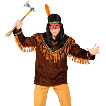 Intian paita Miehet Feather hiuspanta