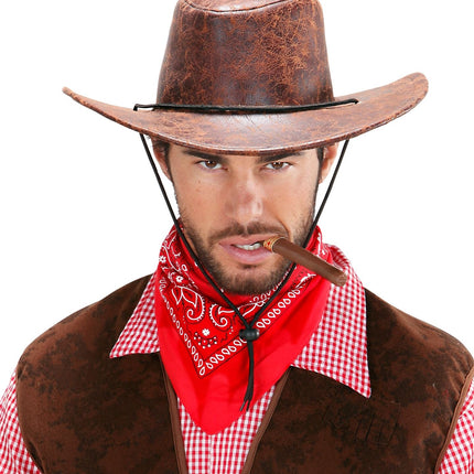 Punainen Bandana kuvio