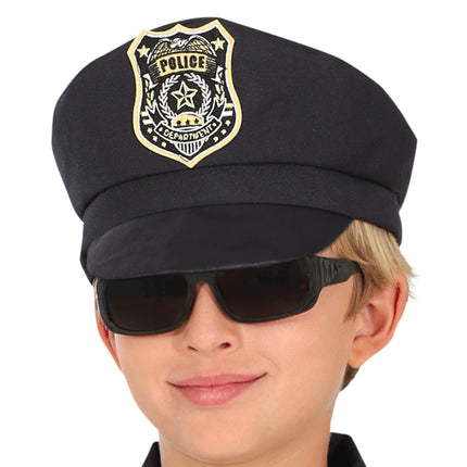 Poliisi puku musta poika