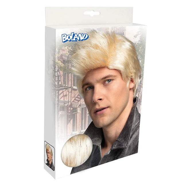 Vaalea Crested peruukki