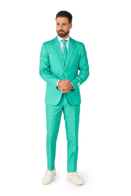 Turkoosi puku Miehet OppoSuits