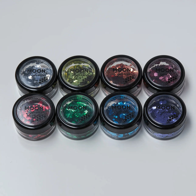 Moon Glitter Classic Chunky Glitter vaaleanpunainen 3 g